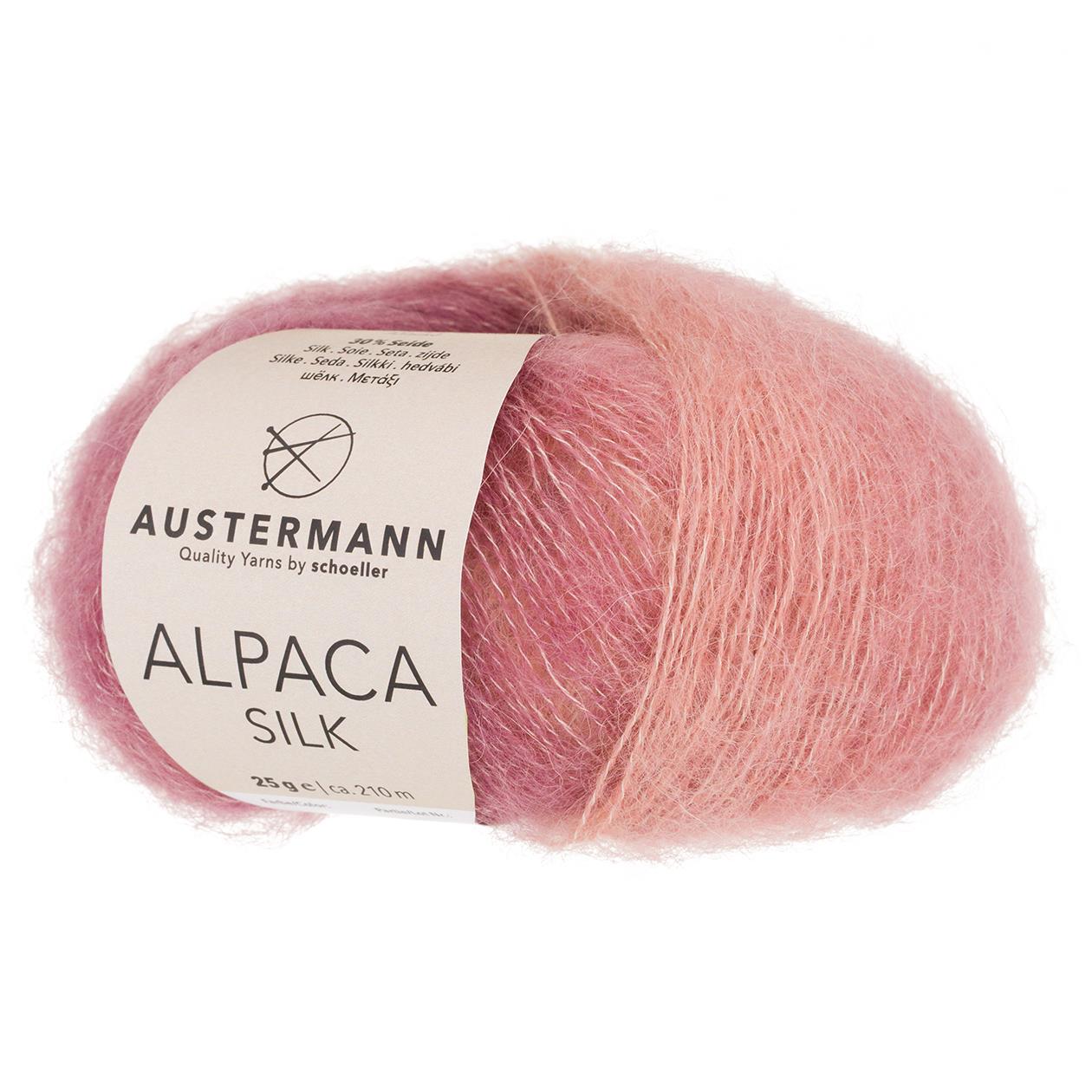 Soie d'alpaga | 210M - 25G | 02 - Quartz Rose