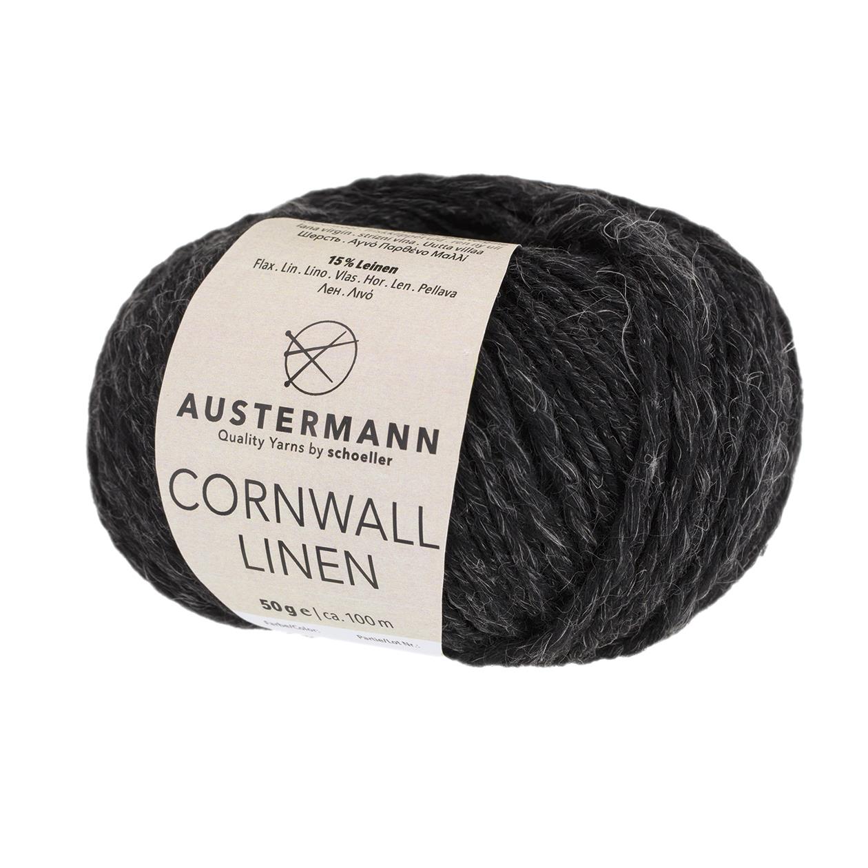 Cornwall Linen | 100 M  - 50G | 02 - Anthrazit