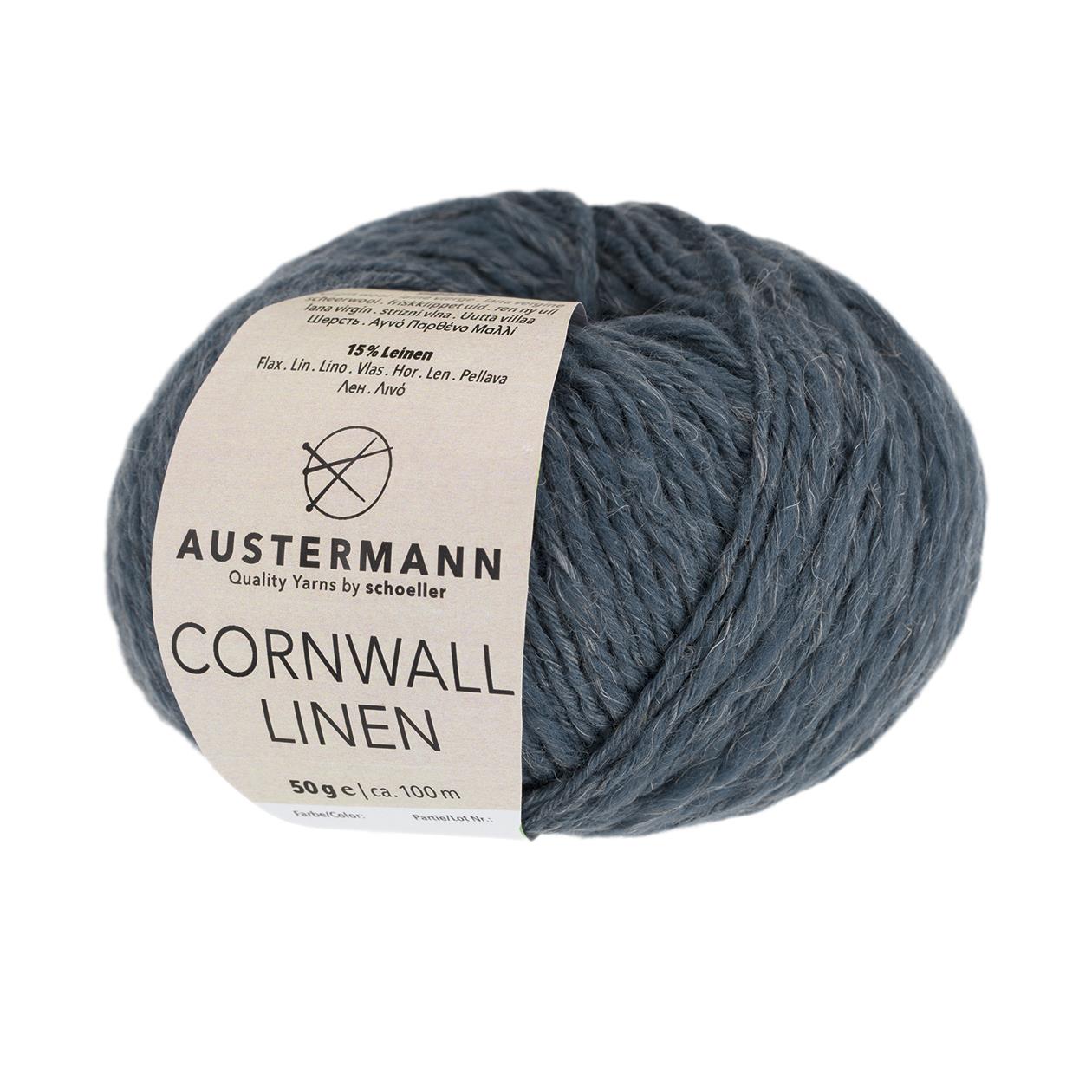 Cornwall Linen | 100 M  - 50G | 04 - Blau