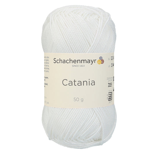 Catania | Baumwolle | 125m/50g | Farbe 106 - Weiß