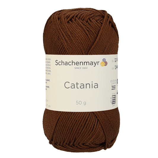 Catania | Baumwolle | 125m/50g | Farbe 157 - Marone