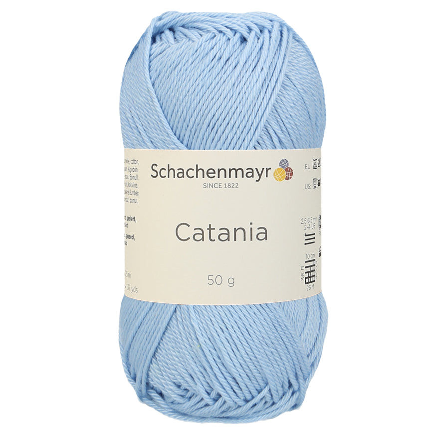 Catania | Baumwolle | 125m/50g | Farbe 173 - Hellblau