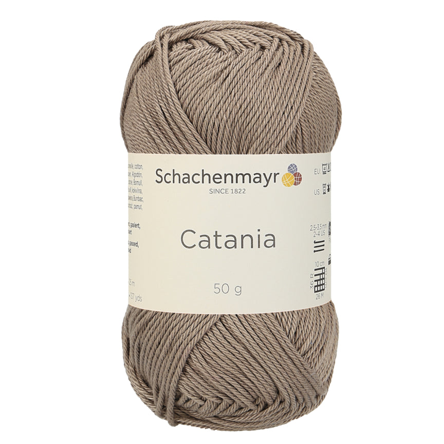 Catania | Baumwolle | 125m/50g | Farbe 254 - Taupe