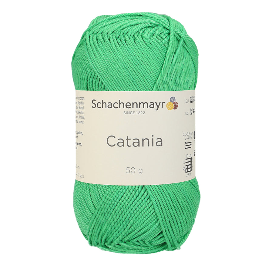 Catania | Baumwolle | 125m/50g | Farbe 389 - Maigrün