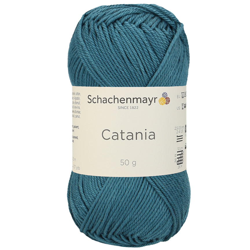 Catania | Baumwolle | 125m/50g | Farbe 391 - Petrol