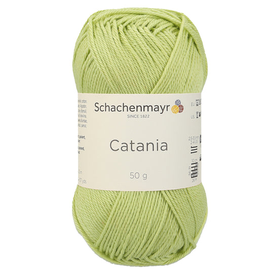 Catania | Baumwolle | 125m/50g | Farbe 392 - Gelbgrün