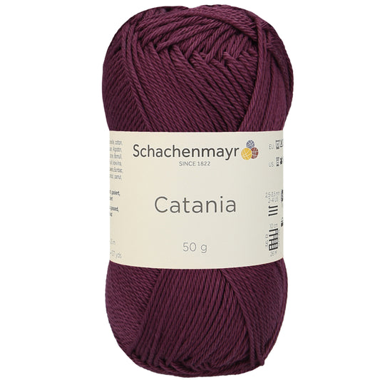 Catania | Baumwolle | 125m/50g | Farbe 394 - Burgund