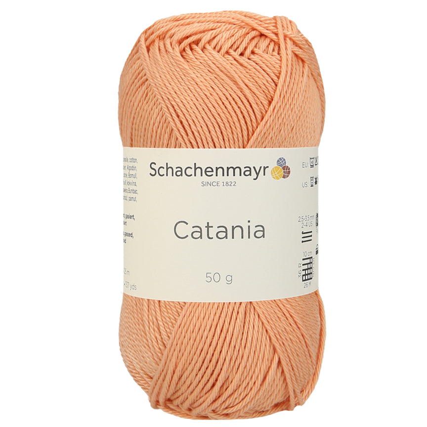 Catania | Baumwolle | 125m/50g | Farbe 401 - Aprikose