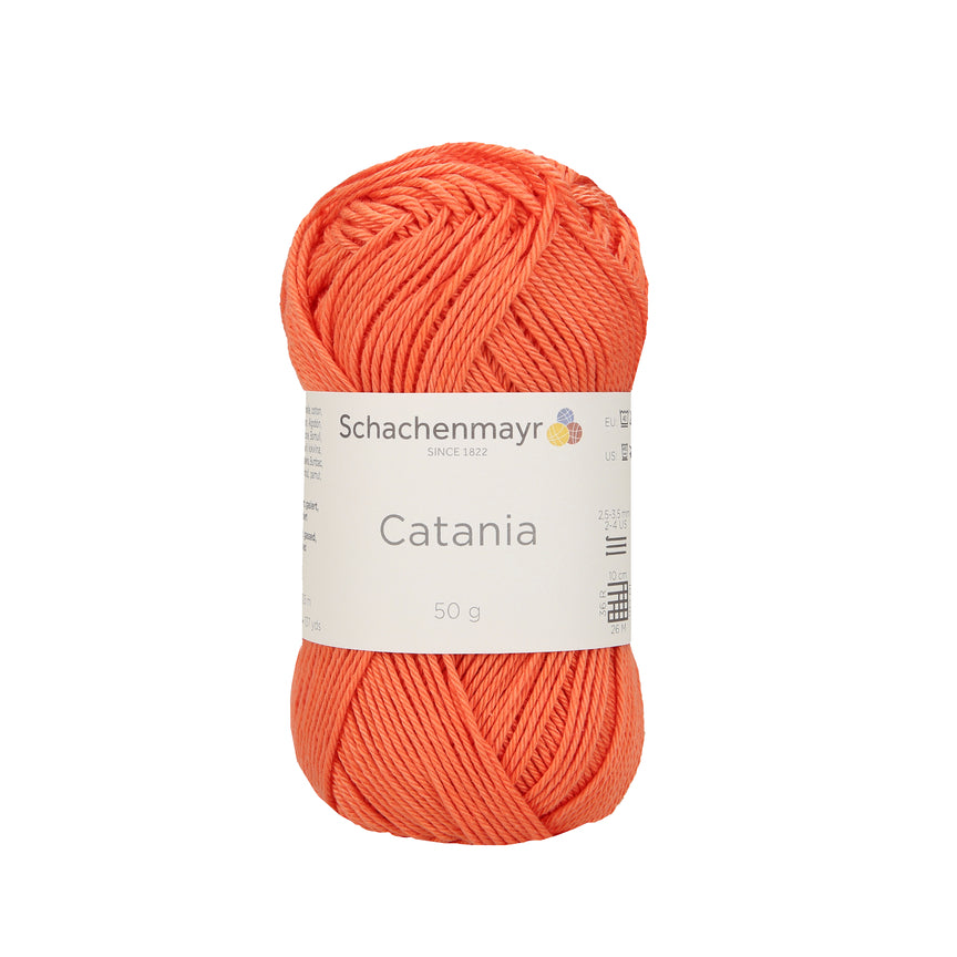 Catania | Baumwolle | 125m/50g | Farbe 439 - Persisch Orange