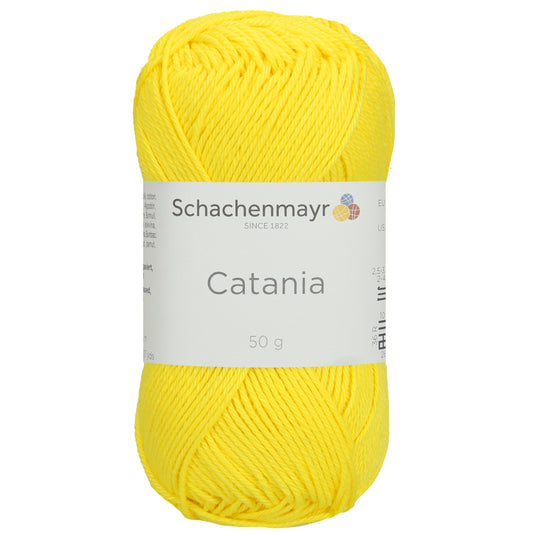 Catania | Baumwolle | 125m/50g | Farbe 442 - Neon Yellow