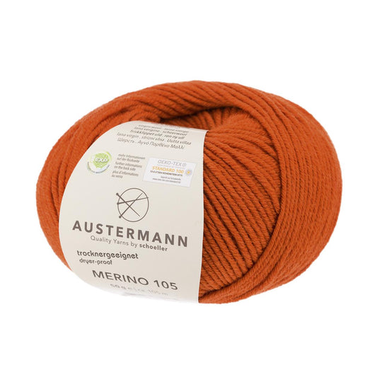 Merino 105 EXP | 105m/50g | 367 - terracotta