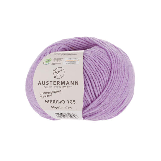 Merino 105 EXP | 105m/50g | 372 - flieder