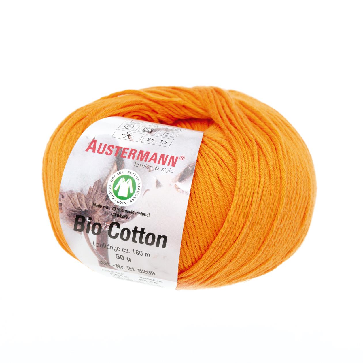 Gots Organic Cotton Uni | 180M - 50G | 13 - Orange