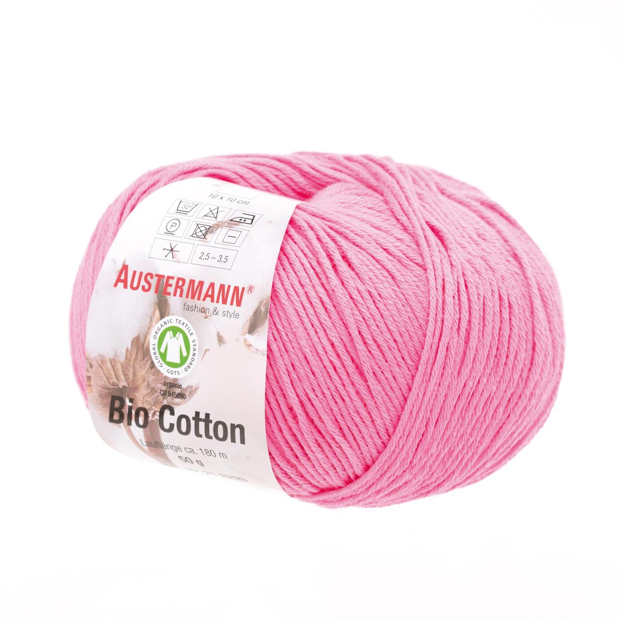 Gots Organic Cotton Uni | 180M - 50G | 15 - Pink