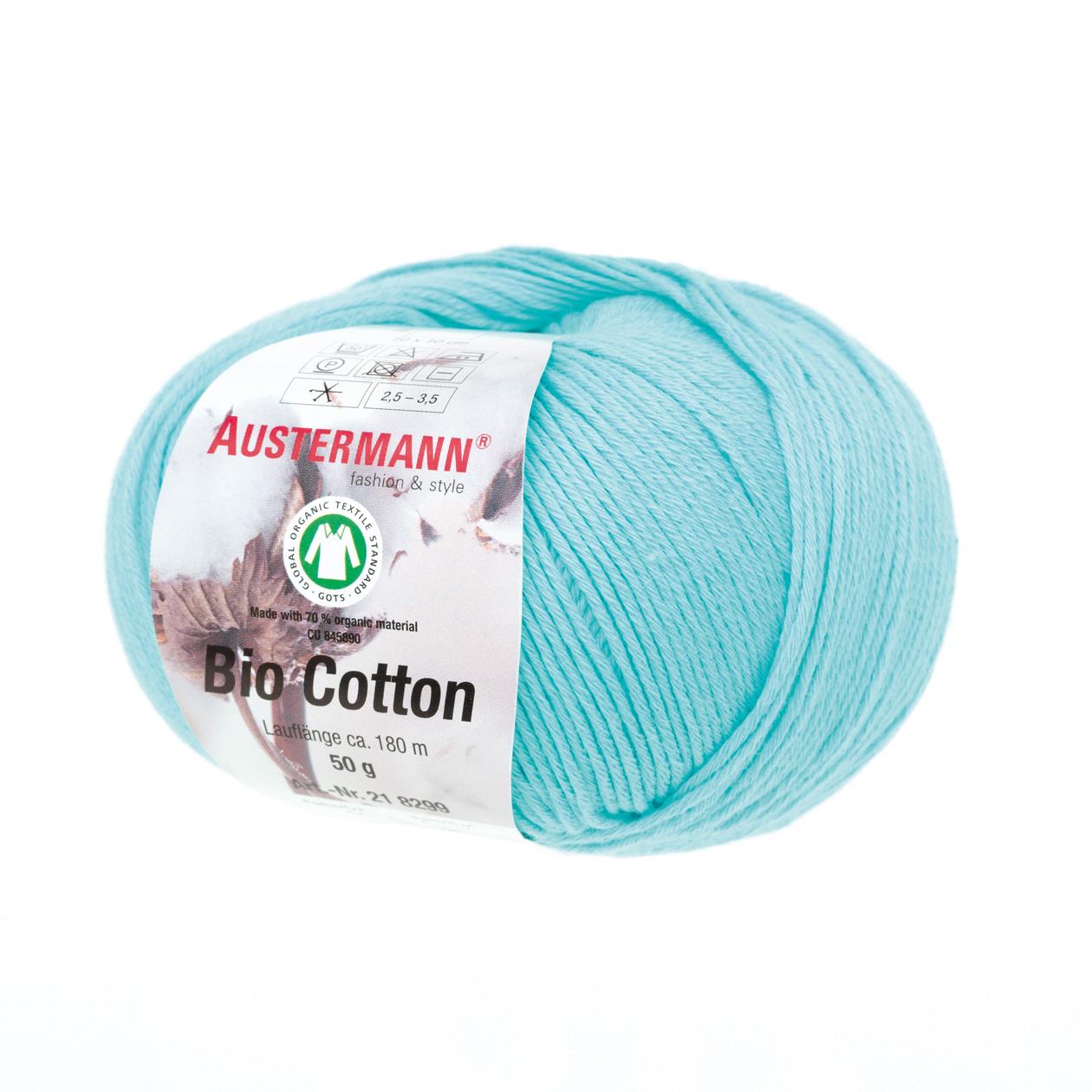 Gots Organic Cotton Uni | 180M - 50G | 18 - Aqua
