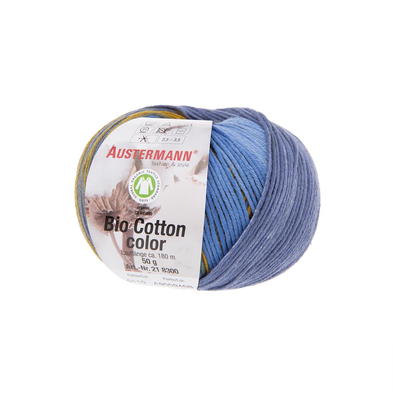 Couleur coton biologique | 180M - 50G | 110 - Saphir