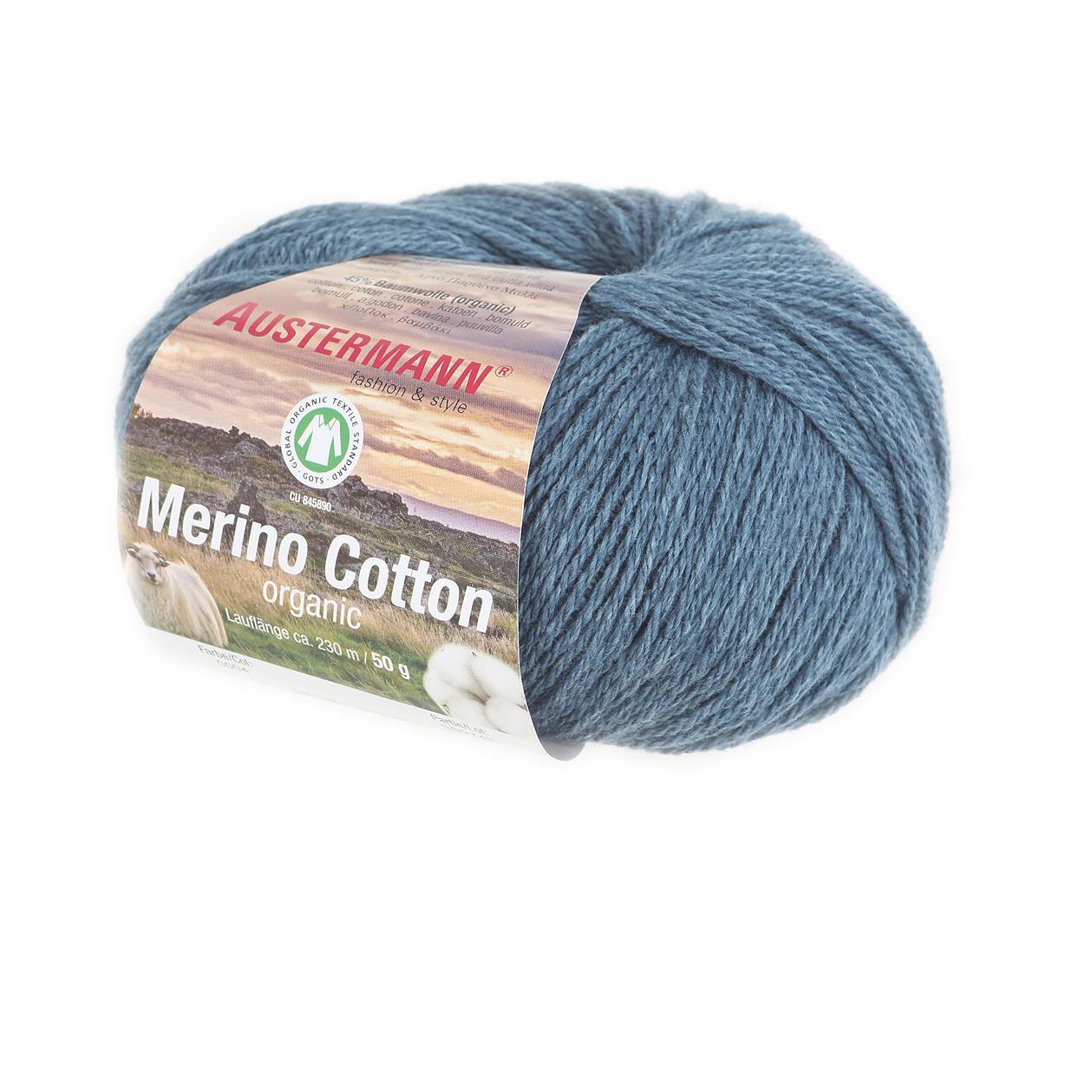 Merino Cotton | 230 M - 50 G | 04 - Blau