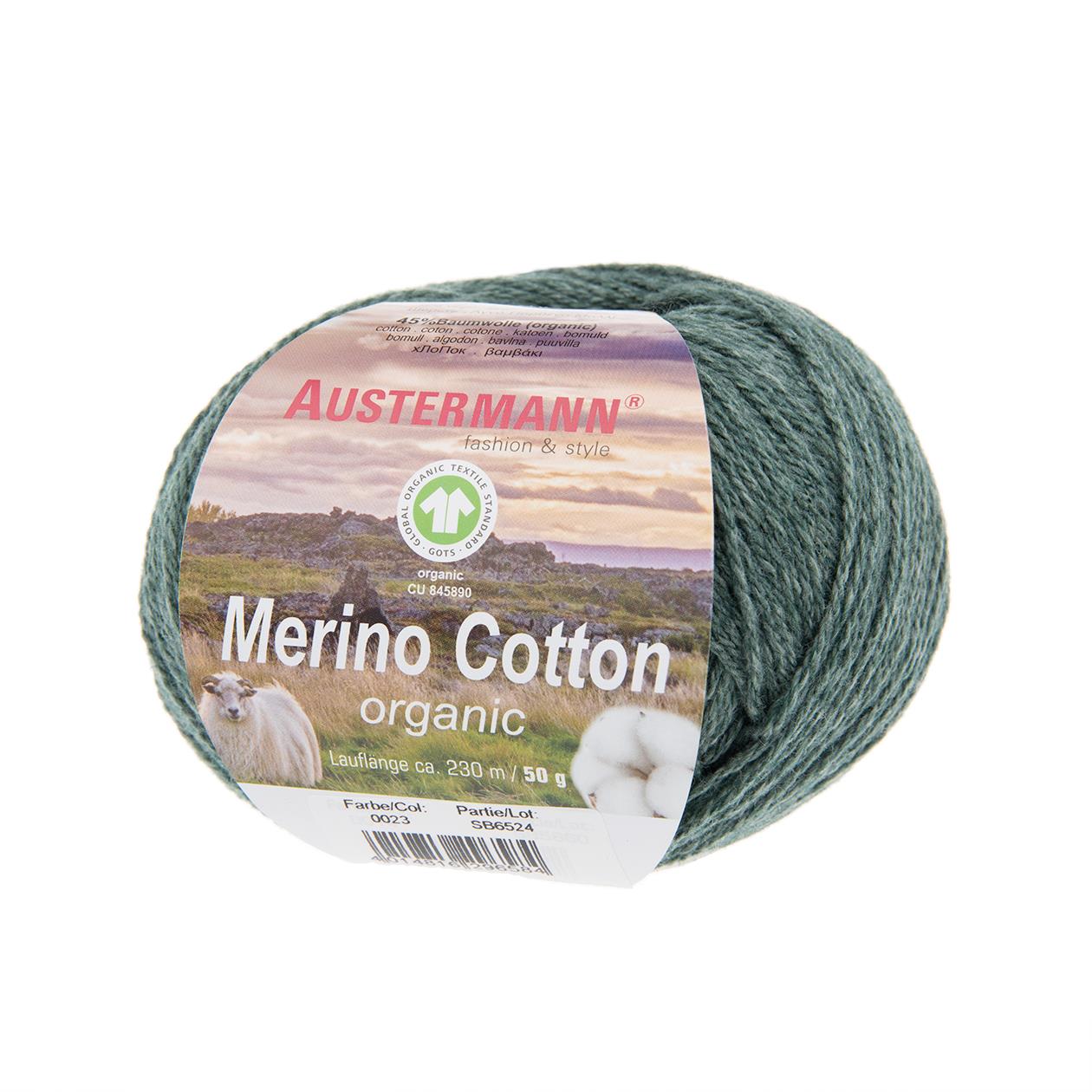 Coton mérinos | 230M-50G | 23 - sapin