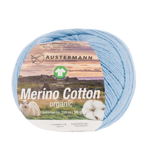 Merino Cotton | 230 M - 50 G | 27 - Hellblau