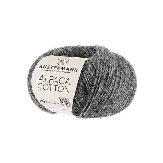 Alpaca Cotton | 165 M - 50 G | 04 - Grau - Strickwolle - Handarbeiten - 1