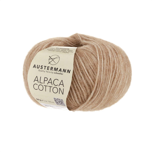 Alpaca Cotton | 165 M - 50 G | 05 - Camel - Strickwolle - Handarbeiten - 1