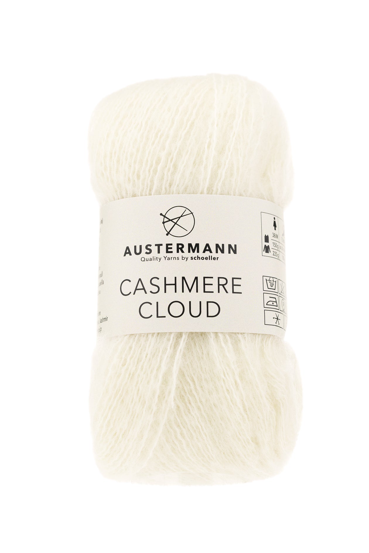 Cashmere Cloud | 180M - 25G | 01 - Natur - Strickwolle - Handarbeiten - 1