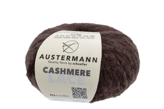 Cashmere Lace Garn | 200m/20g | Farbe: 10 - schoko - cashmere - Handarbeiten - 1