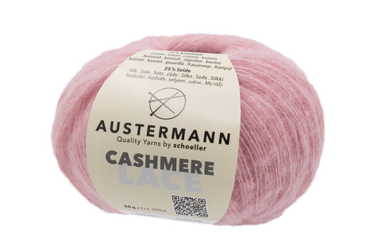 Cashmere Lace Garn | 200m/20g | Farbe: 4 - rose - cashmere - Handarbeiten - 1