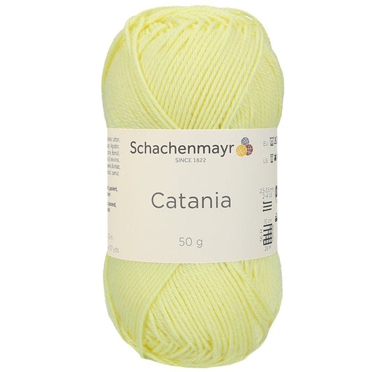 Catania | Baumwolle | 125m/50g | Farbe 100 - Mimose - Handarbeiten - 1