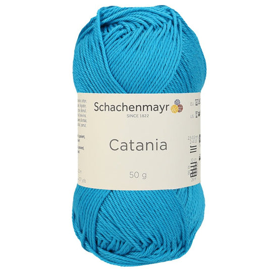 Catania | Baumwolle | 125m/50g | Farbe 146 - Pfau - Handarbeiten - 1