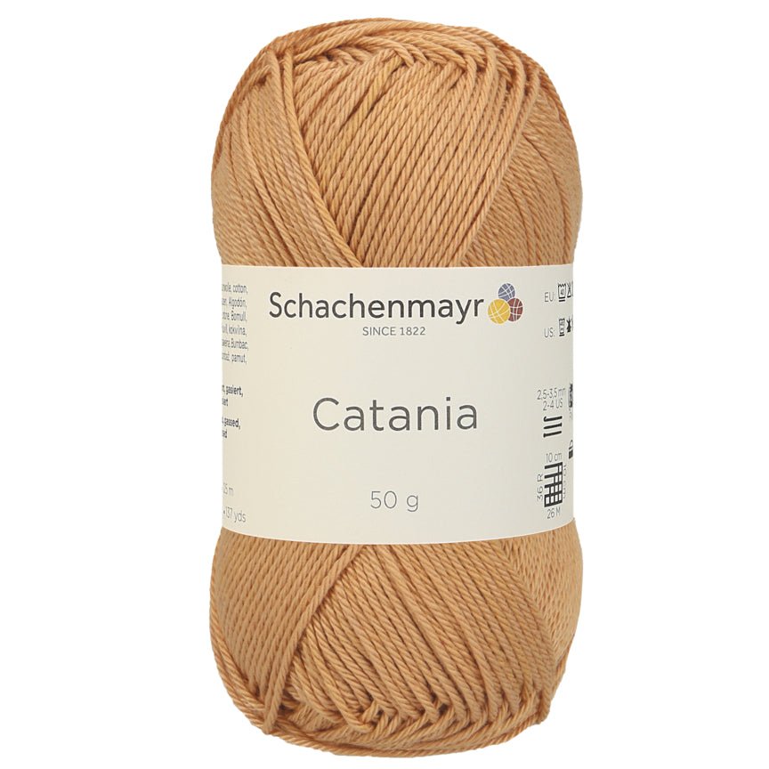 Catania | Baumwolle | 125m/50g | Farbe 179 - Camel - Handarbeiten - 1