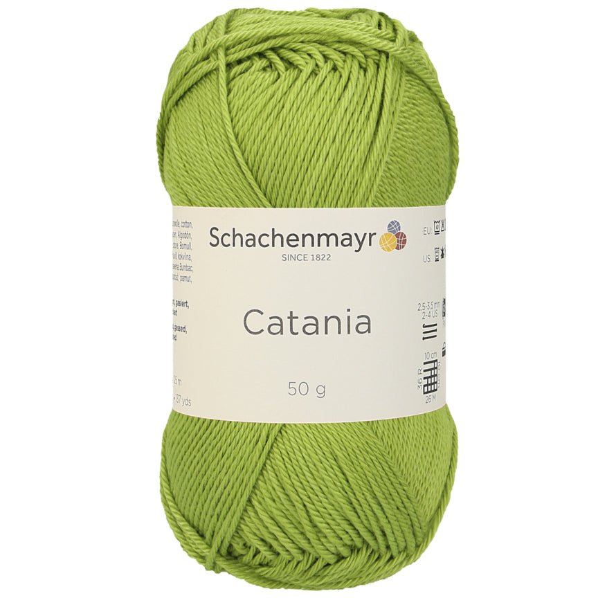 Catania | Baumwolle | 125m/50g | Farbe 205 - Apfel - Handarbeiten - 1