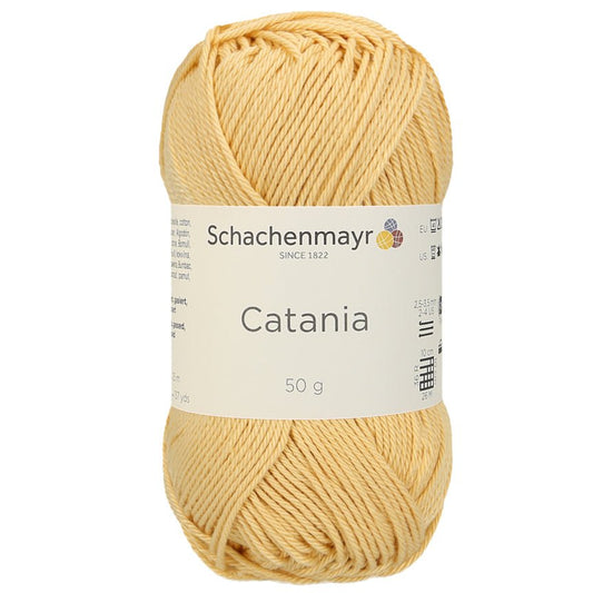 Catania | Baumwolle | 125m/50g | Farbe 206 - Honig - Handarbeiten - 1