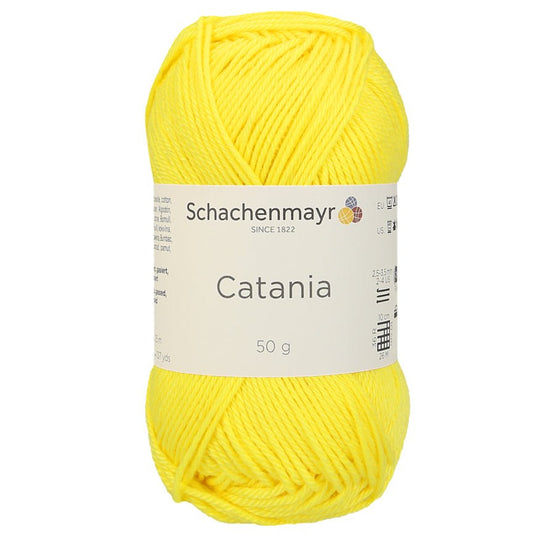Catania | Baumwolle | 125m/50g | Farbe 280 - Löwenzahn - Handarbeiten - 1