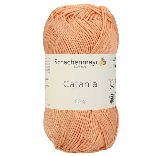Catania | Baumwolle | 125m/50g | Farbe 401 - Aprikose - Handarbeiten - 1
