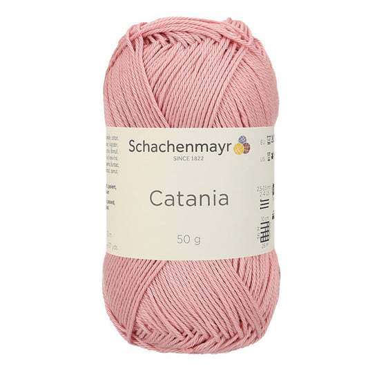 Catania | Baumwolle | 125m/50g | Farbe 408 - Altrosa - Handarbeiten - 1