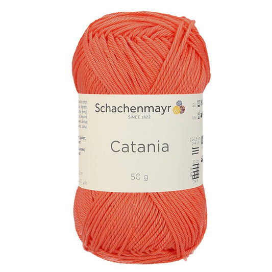 Catania | Baumwolle | 125m/50g | Farbe 410 - Koralle - Handarbeiten - 1