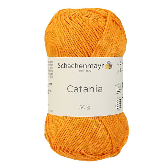 Catania | Baumwolle | 125m/50g | Farbe 411 - Mango - Handarbeiten - 1