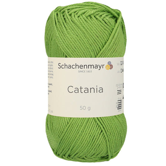 Catania | Baumwolle | 125m/50g | Farbe 418 - Greenery - Handarbeiten - 1