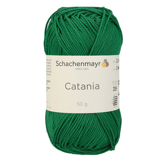 Catania | Baumwolle | 125m/50g | Farbe 430 - Smaragd - Handarbeiten - 1