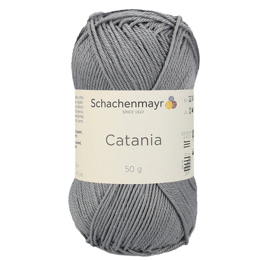 Catania | Baumwolle | 125m/50g | Farbe 435 - Rauchgrau - Handarbeiten - 1