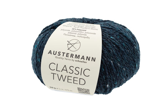Classic Tweed | Farbe: 7 - indigo - Handarbeiten - 1