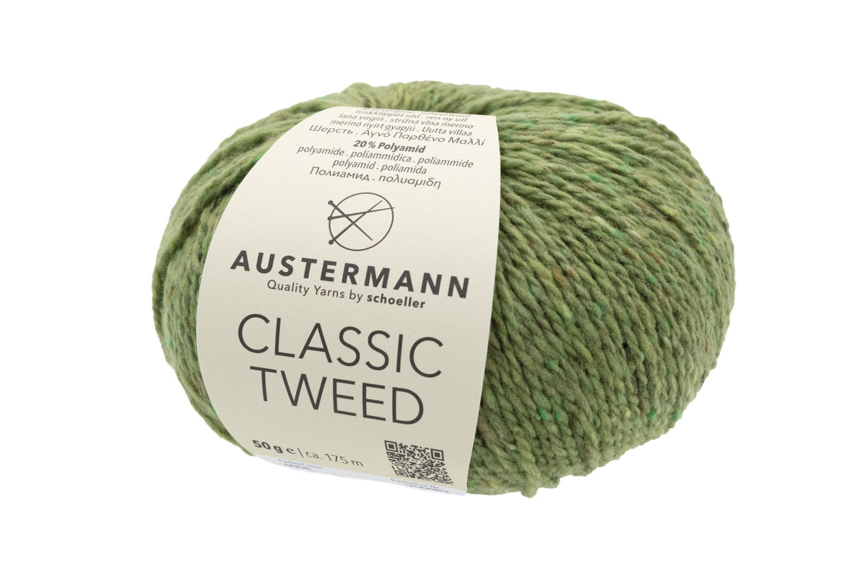Classic Tweed | Farbe: 8 - irisches grün - Handarbeiten - 1