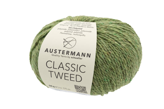 Classic Tweed | Farbe: 8 - irisches grün - Handarbeiten - 1