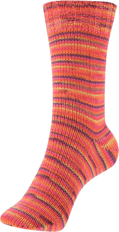 Fortissima 4 - fach Merino - Sockenwolle 100g | Farbe 103 - GLUT - Handarbeiten - 2