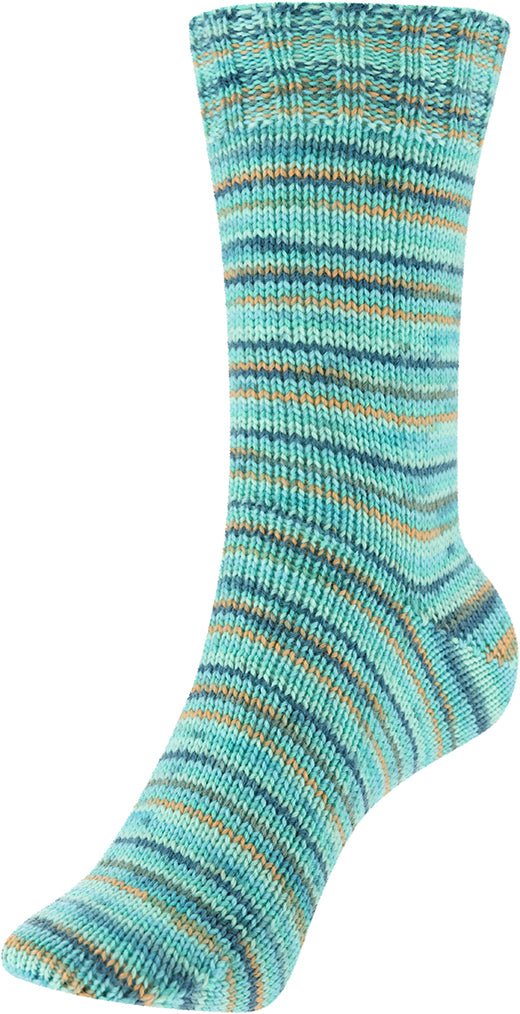 Fortissima 4 - fach Merino - Sockenwolle 100g | Farbe 105 - LAGUNE - Handarbeiten - 2