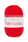 Fortissima 4 - fach Uni - Sockenwolle 100g | Farbe 2003 - KIRSCH - Handarbeiten - 1