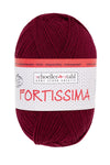 Fortissima 4 - fach Uni - Sockenwolle 100g | Farbe 2011 - RUBIN - Handarbeiten - 1