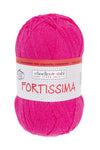 Fortissima 4 - fach Uni - Sockenwolle 100g | Farbe 2012 - FUCHSIE - Handarbeiten - 1