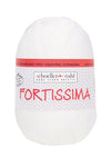 Fortissima 4 - fach Uni - Sockenwolle 100g | Farbe 2024 - WEISS - Handarbeiten - 1